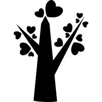 Hearts tree