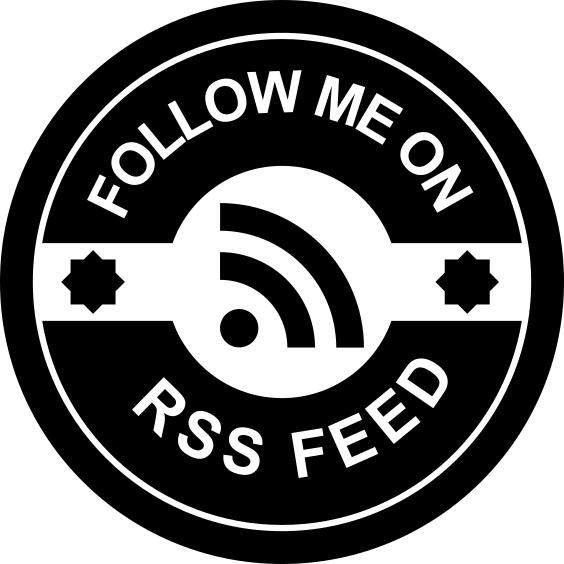 Follow me on RSS Feed badge