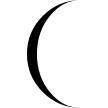 Moon phase symbol