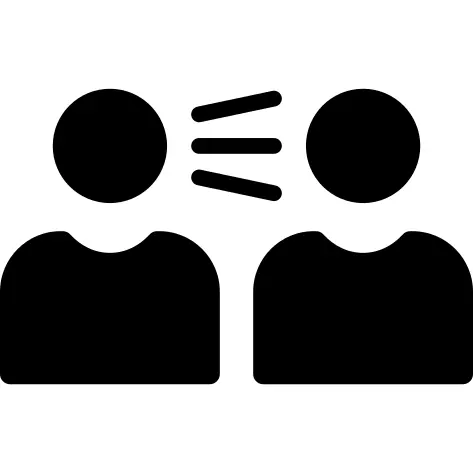 Hoot to another person