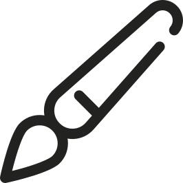 Inclined Brush