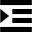 Indent interface symbol