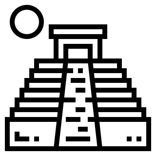 Maya pyramid