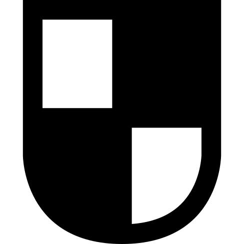 Shield checkered in four areas