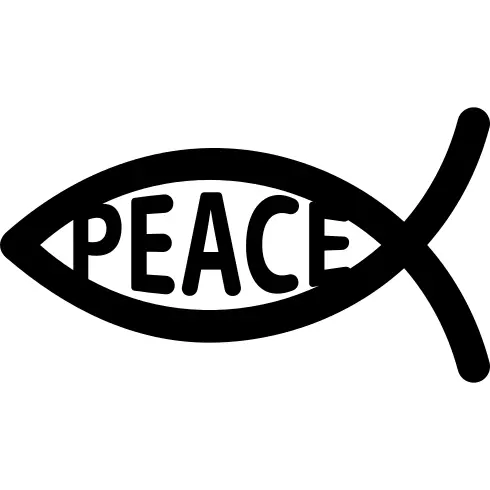 Peace Fish Symbol