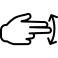 Pointing right
