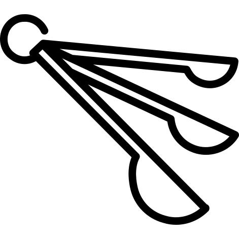 Measuring spoons