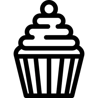 Big Cupcake with Cherry