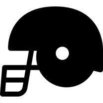 American football helmet