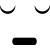 Resting emoticon square face