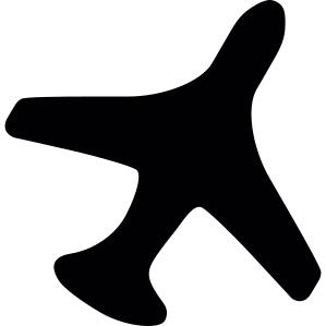 Airplane in flight