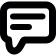 Rounded small speech bubble