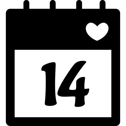 2月14日日历页面