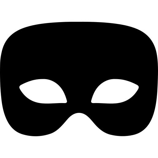 Black male carnival mask