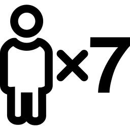 Seven persons symbol