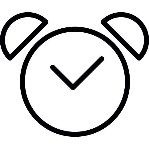 Alarm bell clock