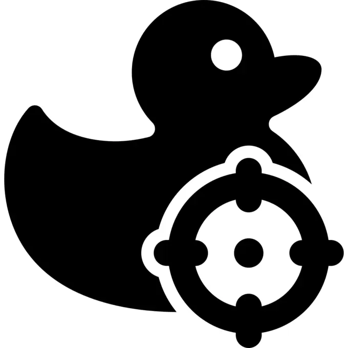 公园游戏针对玩具鸭子