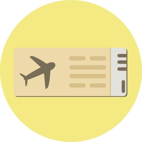 Plane ticket
