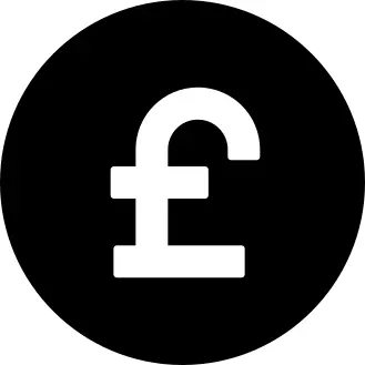 Round Pound Button