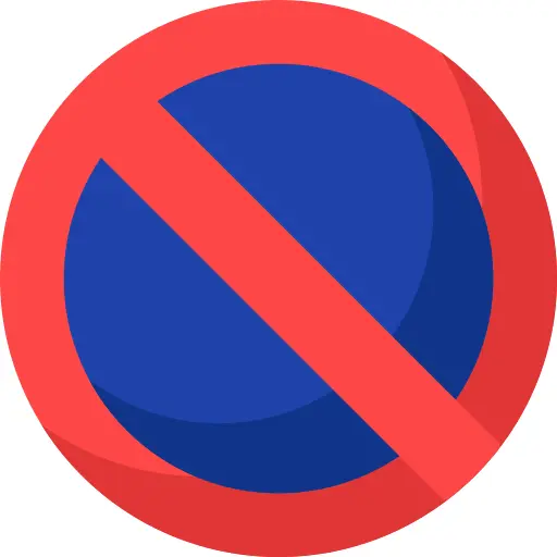 No parking