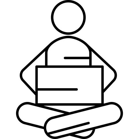 Man Typing