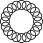 Circular ring of an spiral
