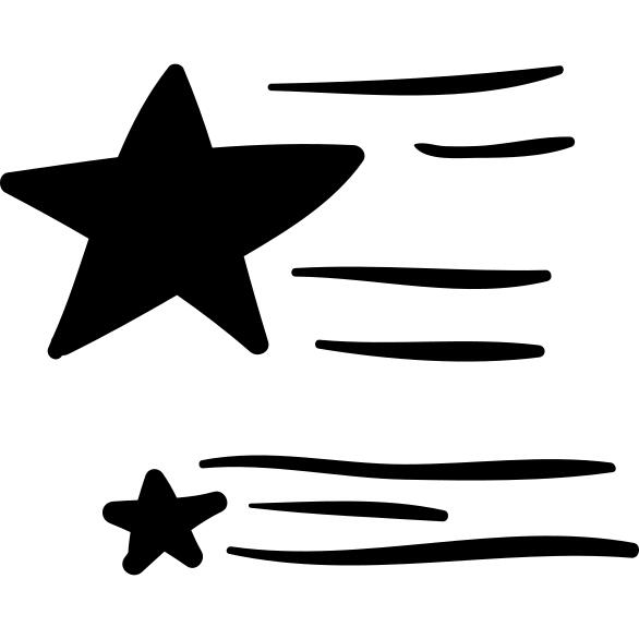 Shooting stars