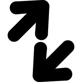 双箭头轮廓