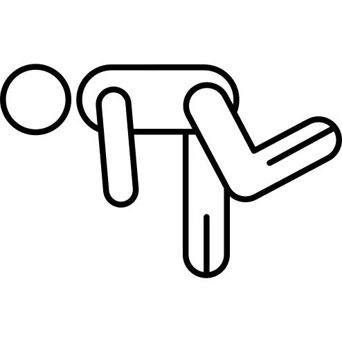 男人热身