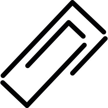 Squared paper clip