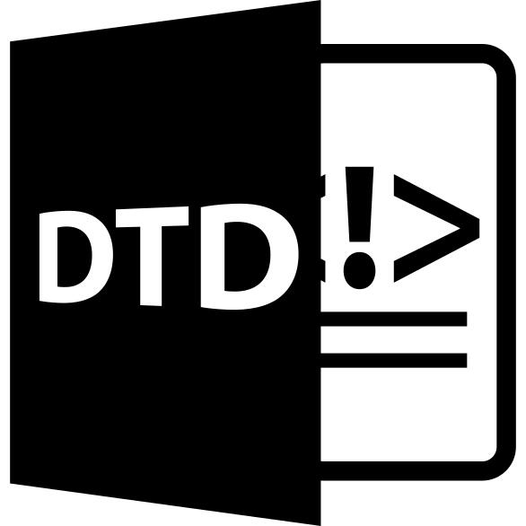 DTD file format with codes