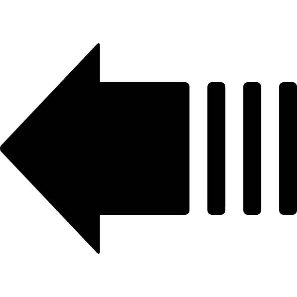 Left arrow