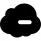 Cloud with minus sign