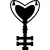 Heart shape key design