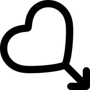 Heart gender sign