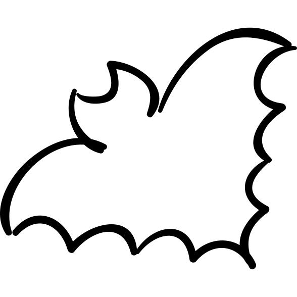 Bat outline