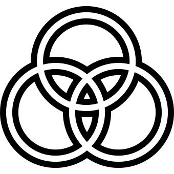 Overlapping circles