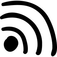 Rss饲料手绘标志