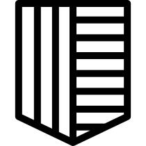 屏蔽垂直和水平条纹