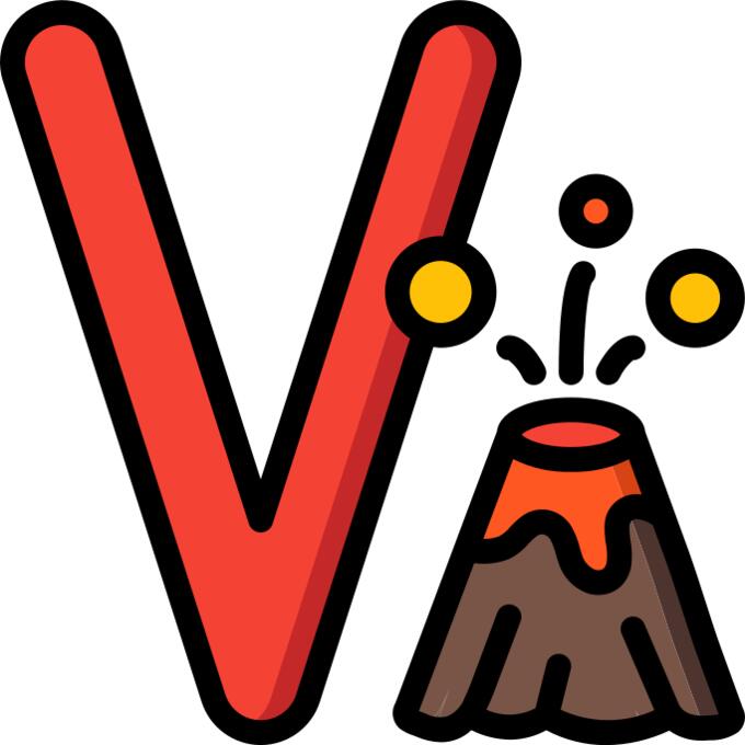 Letter v