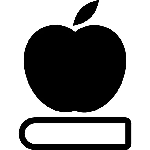 Apple On Book