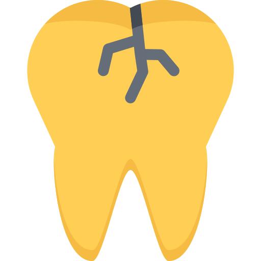 Broken tooth