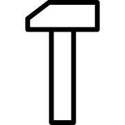 Hammer repair tool outline