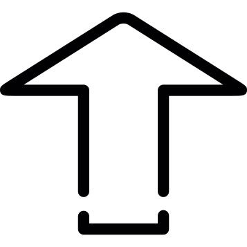 Directional arrow upwards