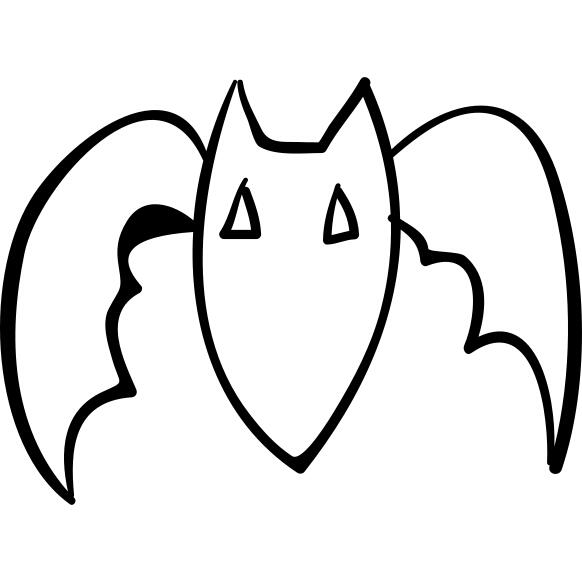 Bat outline