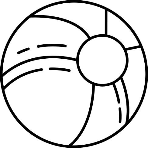大沙滩球