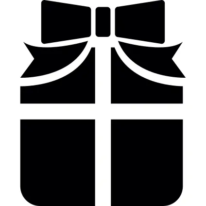 用丝带包装的礼品盒