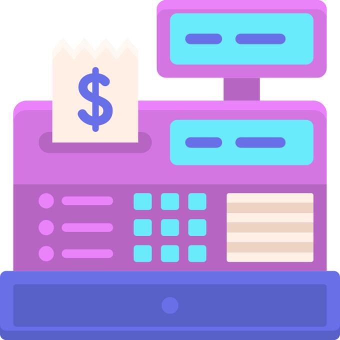 Cashier machine