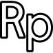 Indonesia rupiah currency symbol