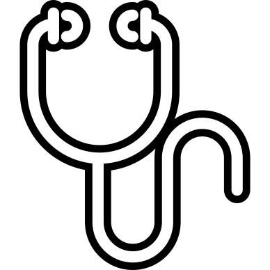 Stethoscope outline